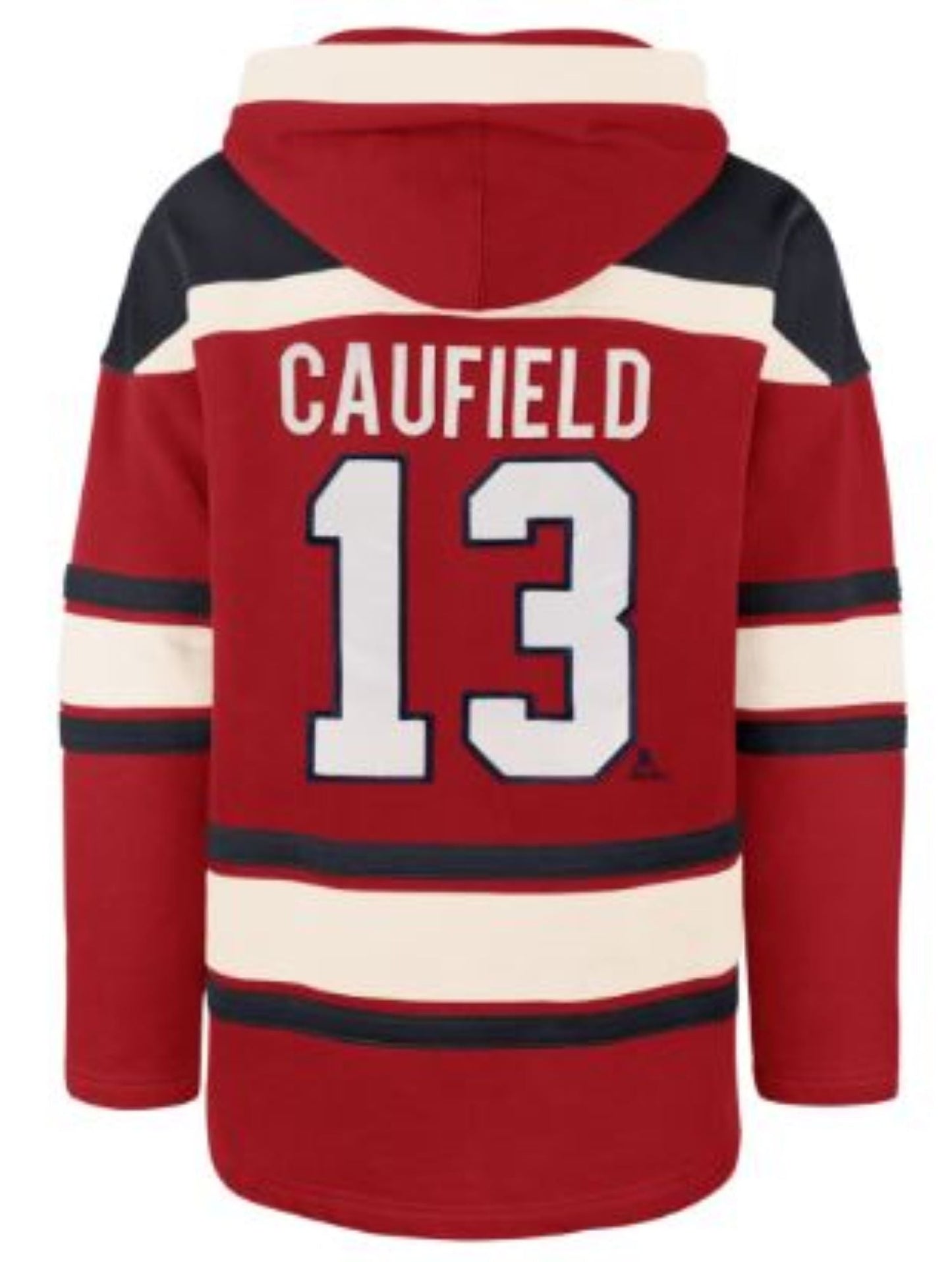 '47 NHL Montreal Canadiens Cole Caufield Player Lacer Hoodie - Red