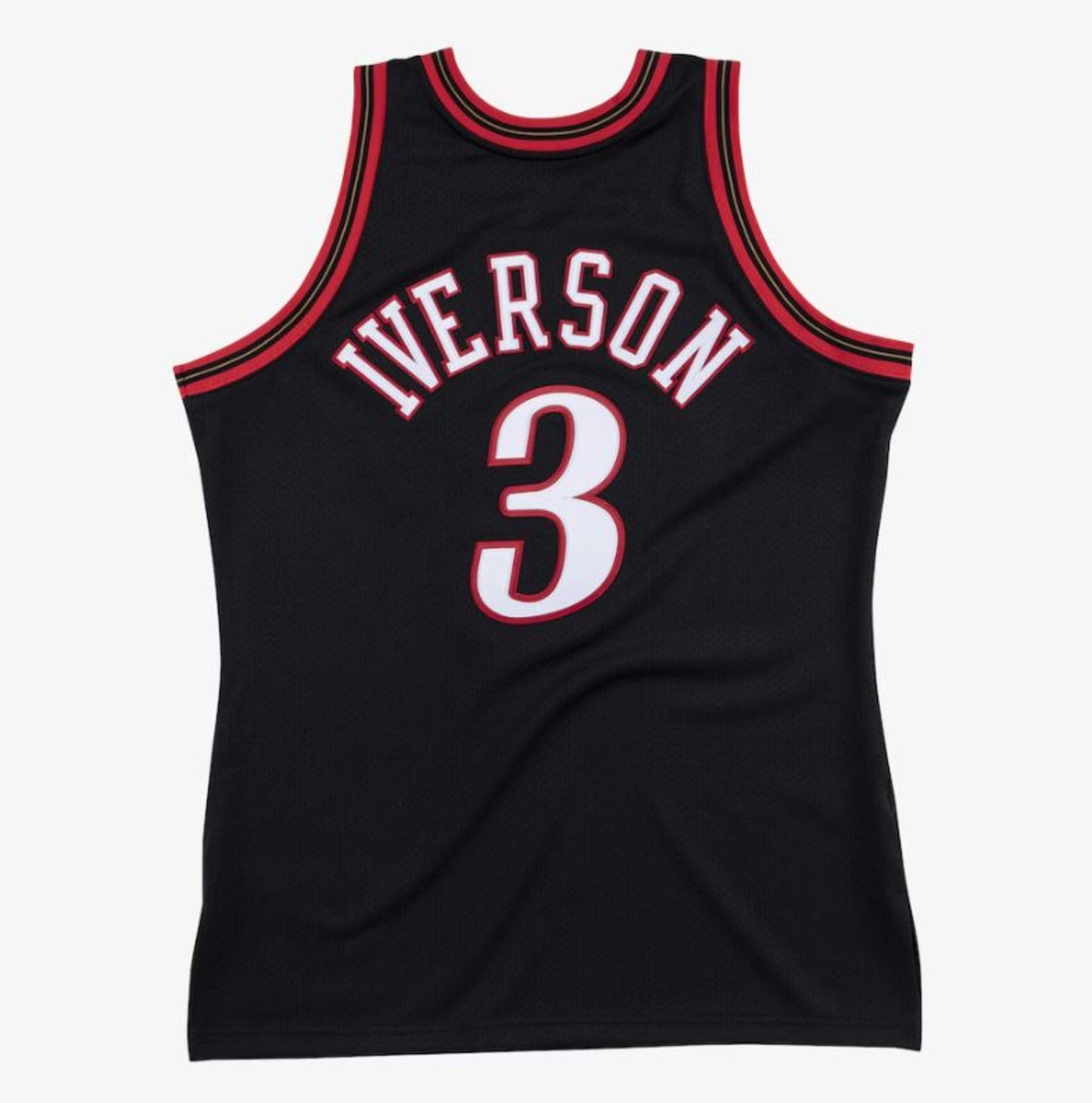 Mitchell & Ness Men's NBA Allen Iverson Philadelphia 76ers 1997/98 AUTHENTIC Jersey - Black