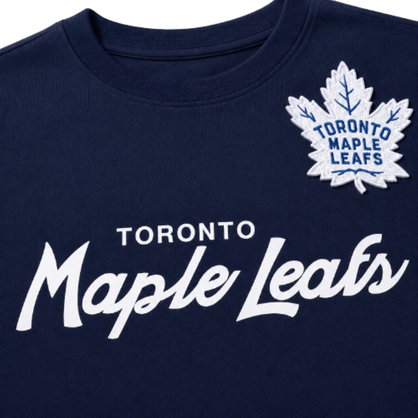 Mitchell & Ness NHL Toronto Maple Leafs Team Script T-Shirt - Navy