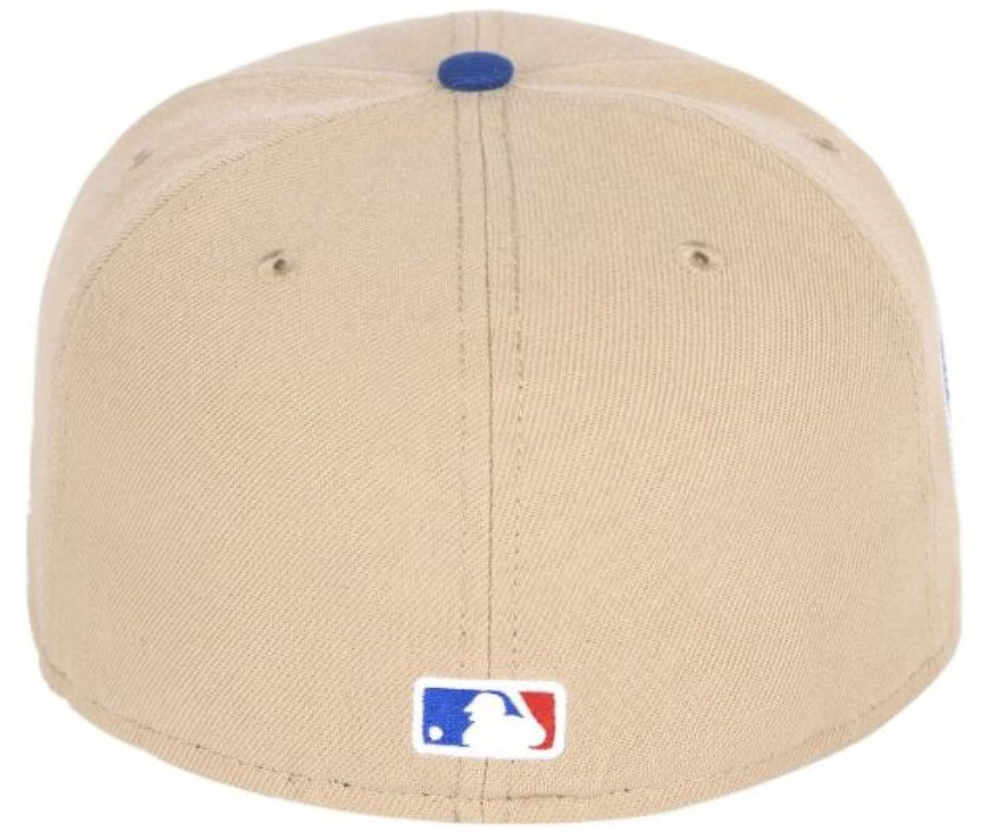 New Era MLB Toronto Blue Jays ACE Mascot 59FIFTY Custom Fitted Hat - Camel Brown/Blue