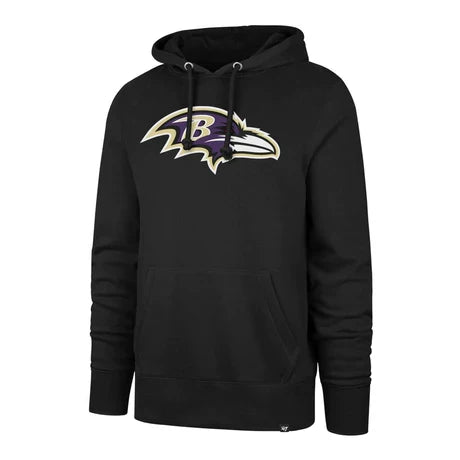 47 NFL Baltimore Ravens Imprint Headline Hoodie - Black