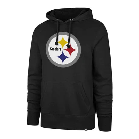 47 NFL Pittsburgh Steelers Imprint Headline Hoodie - Black