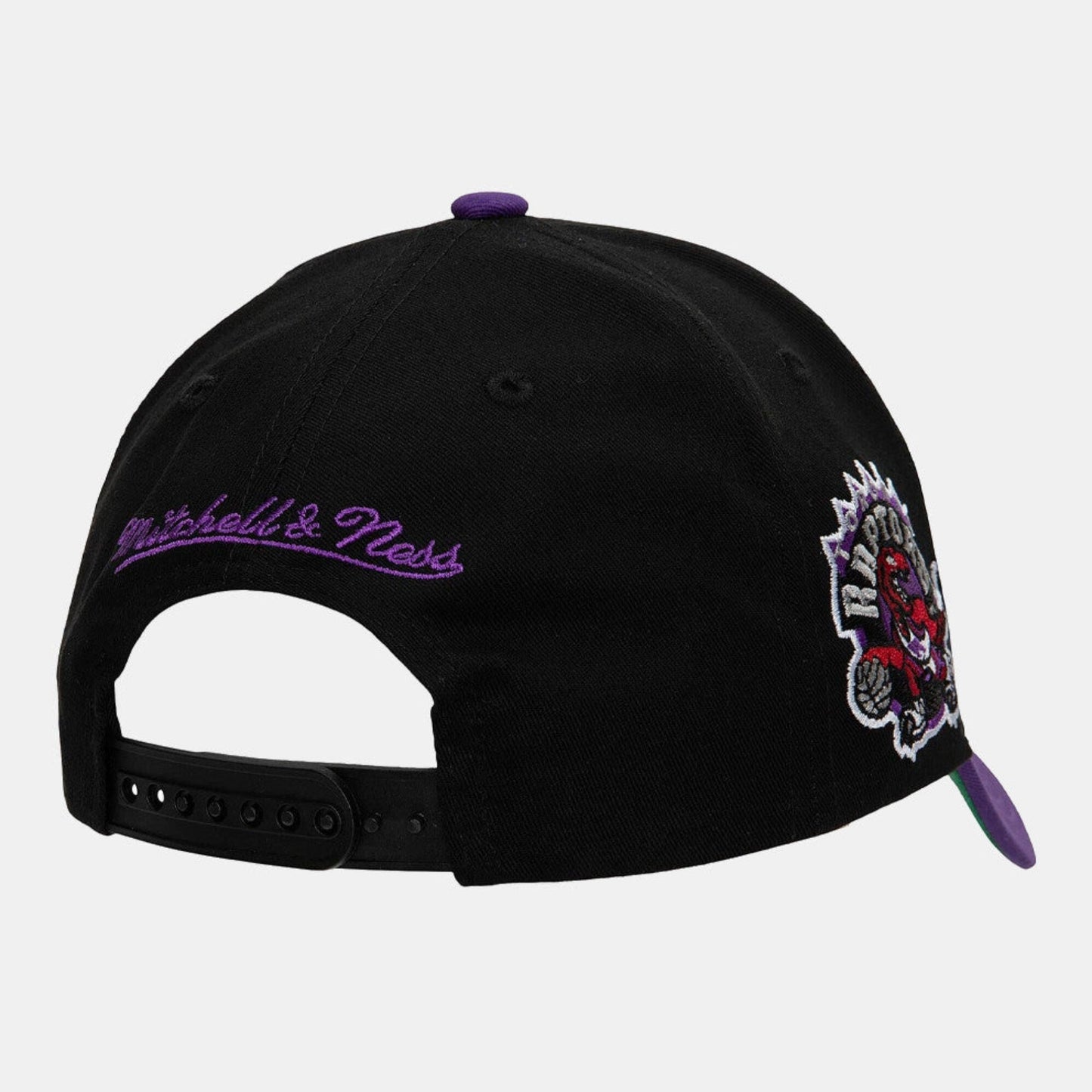 Men's Vince Carter Toronto Raptors Mitchell & Ness Black/Purple Special Edition Snapback Hat
