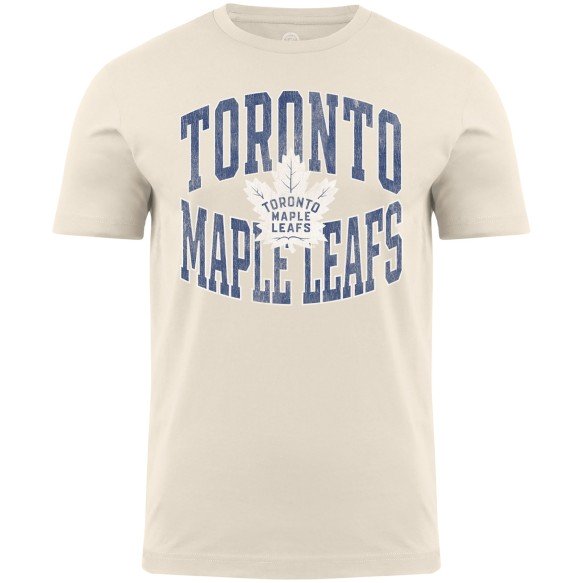 Toronto Maple Leafs NHL Natural T-Shirt - Off-White
