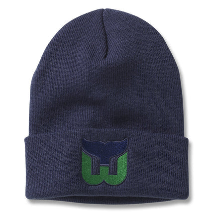 American Needle Hartford Whalers Vintage NHL Navy Beanie