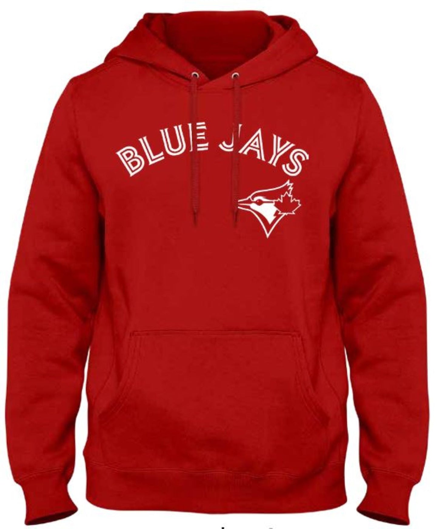 Bulletin MLB Toronto Blue Jays Team Logo Wordmark Hoodie - Red