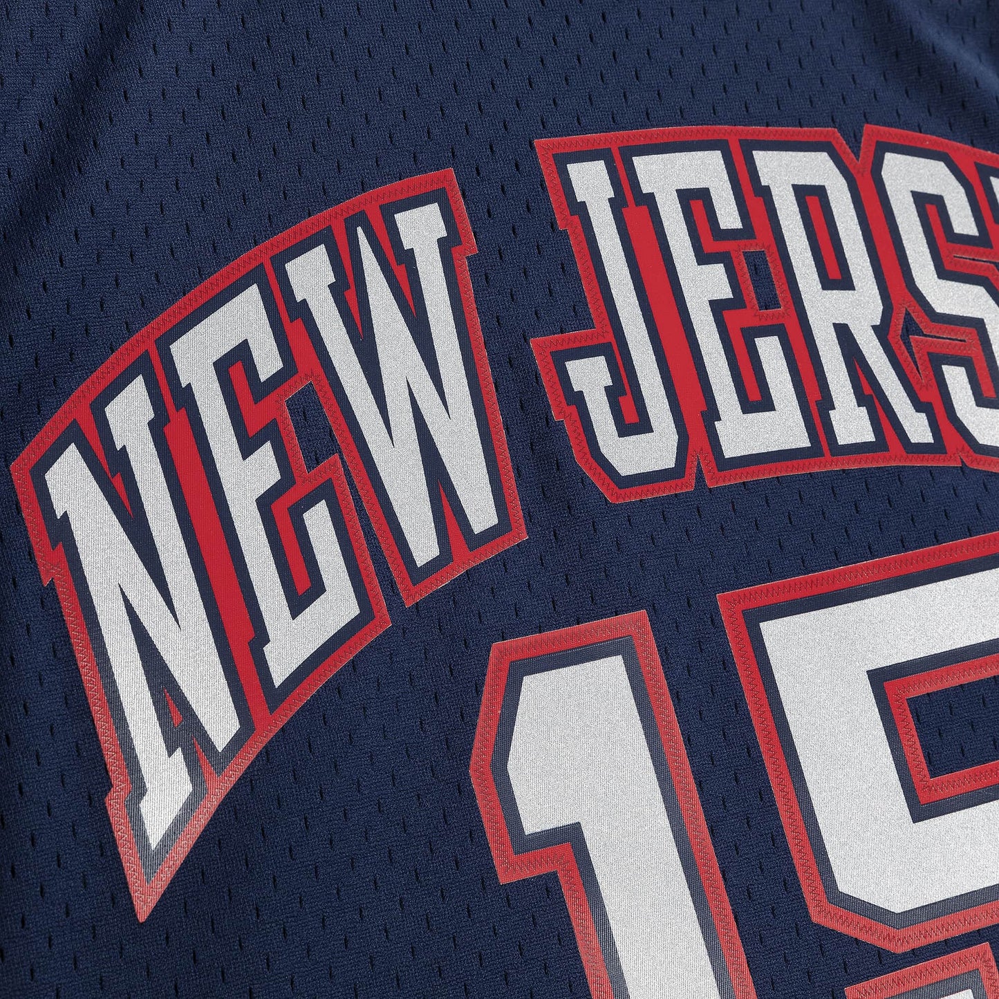 Men's New Jersey Nets Vince Carter #15 White Mitchell N Ness Swingman Jersey