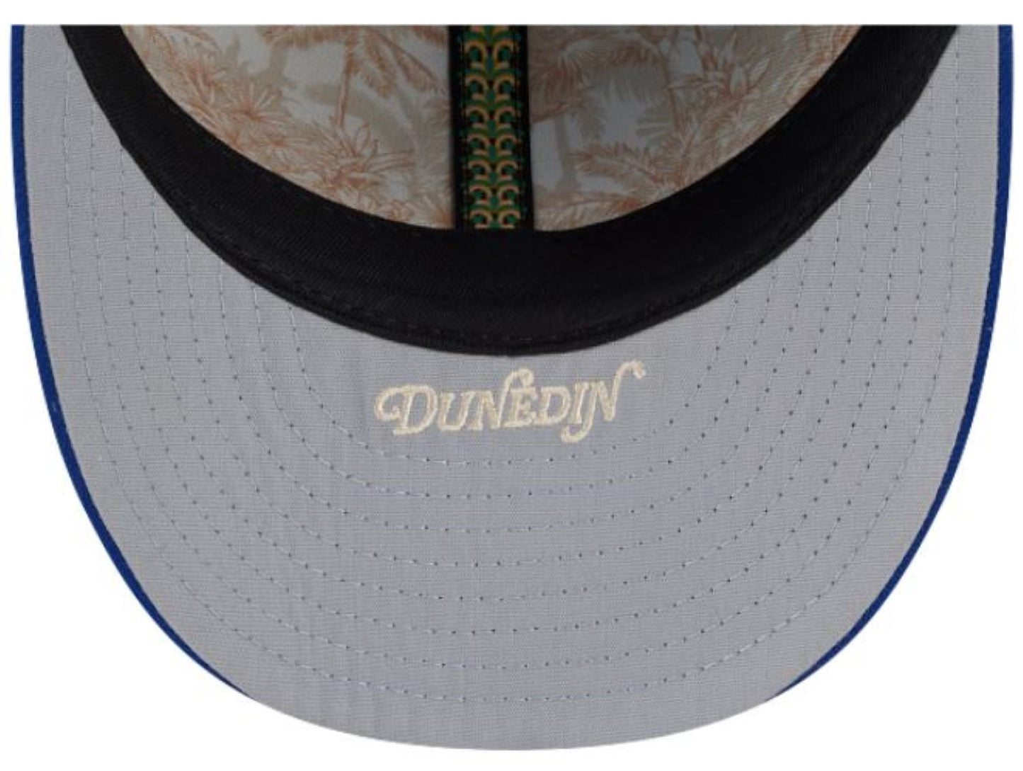 New Era 59FIFTY MLB Toronto Blue Jays Embroidered 2026 Spring Training Sidepatch Pre-Curved Visor Fitted Hat - Powder Blue/Royal Blue