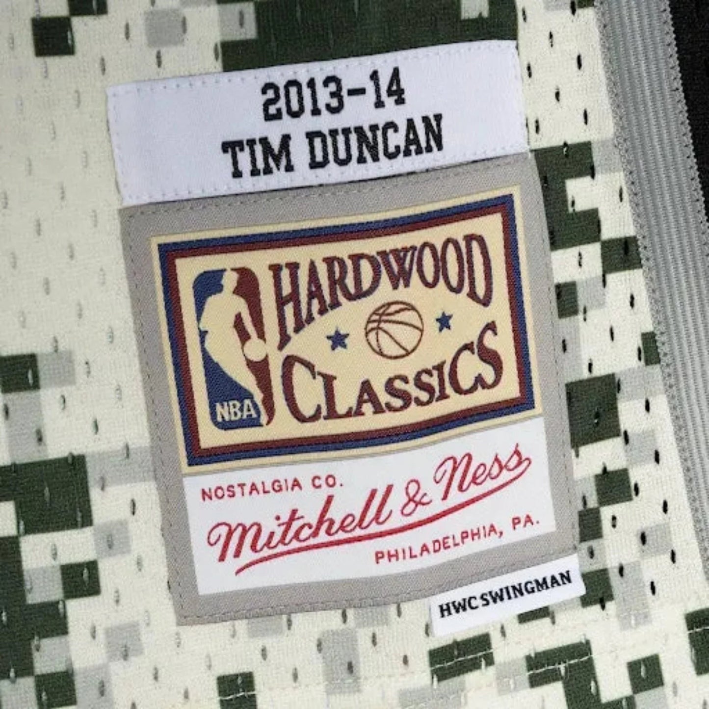 Tim Duncan #21 San Antonio Spurs Mitchell & Ness Hardwood Classics Swingman Jersey – 2014 Alternate