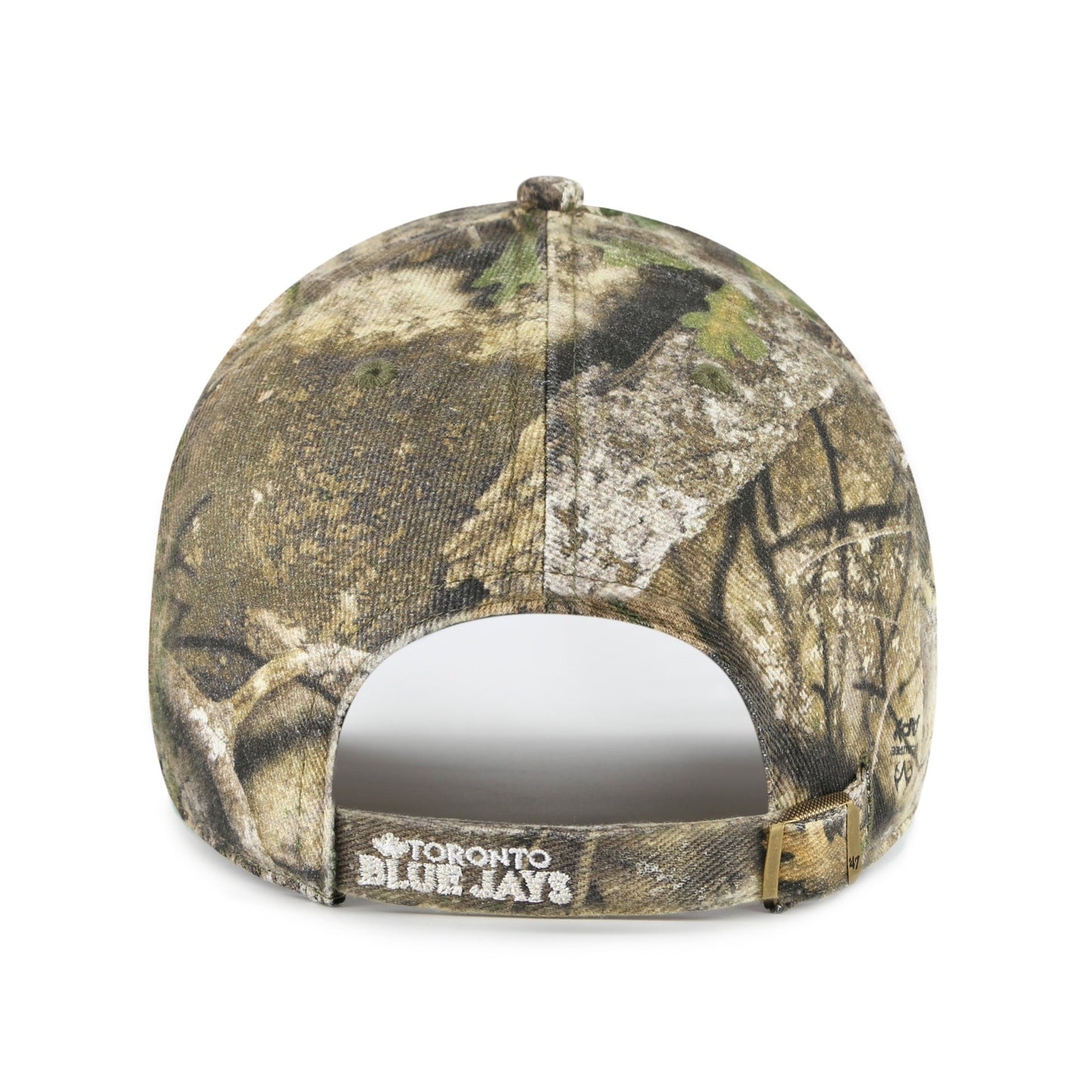 47 MLB Toronto Blue Jays REALTREE APX Clean Up Adjustable Hat - Camo