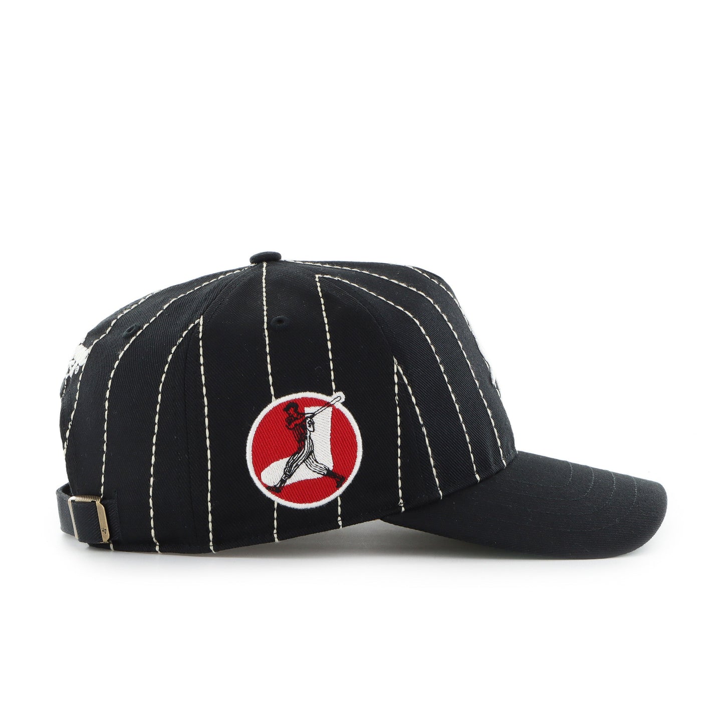 '47 MLB Chicago White Sox Rawlings Hitch Adjustable Hat - Black