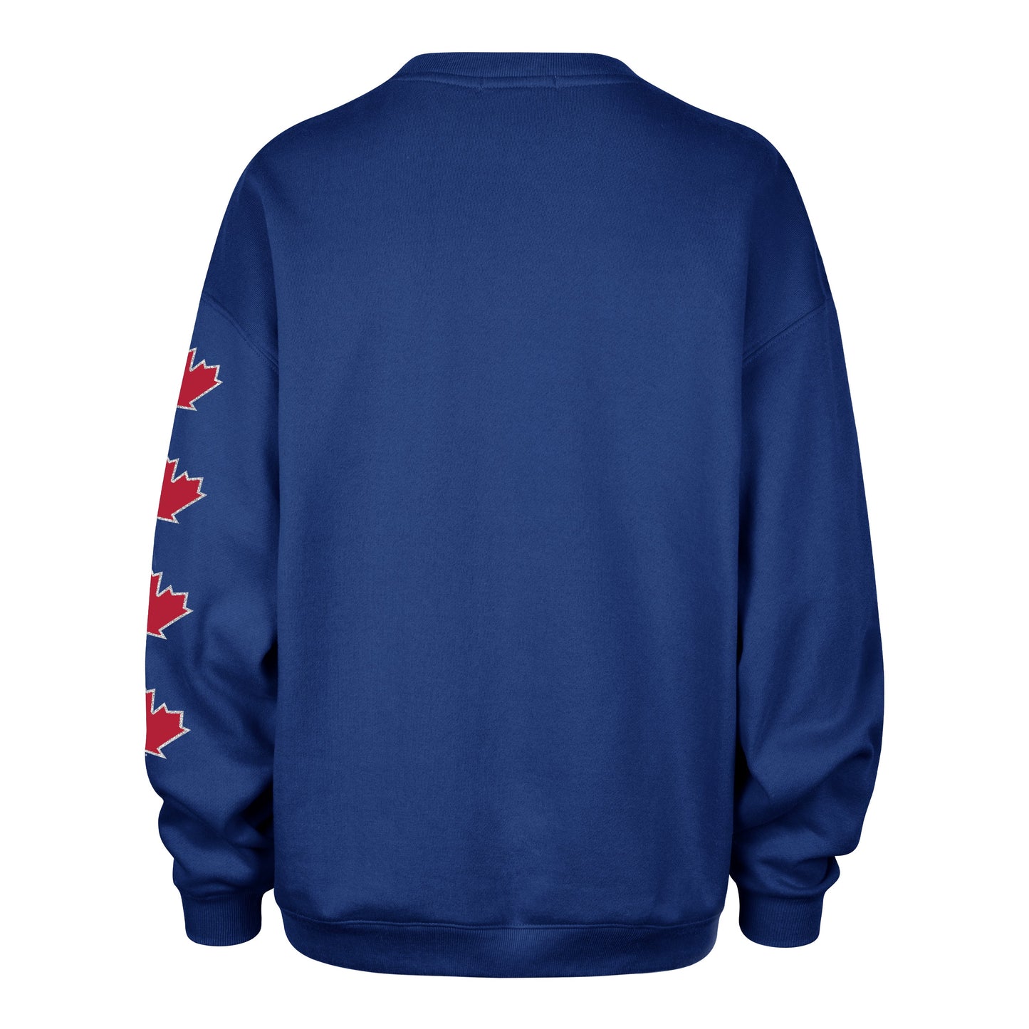 '47 MLB Women's Toronto Blue Jays 'Go Big' Crewneck - Blue
