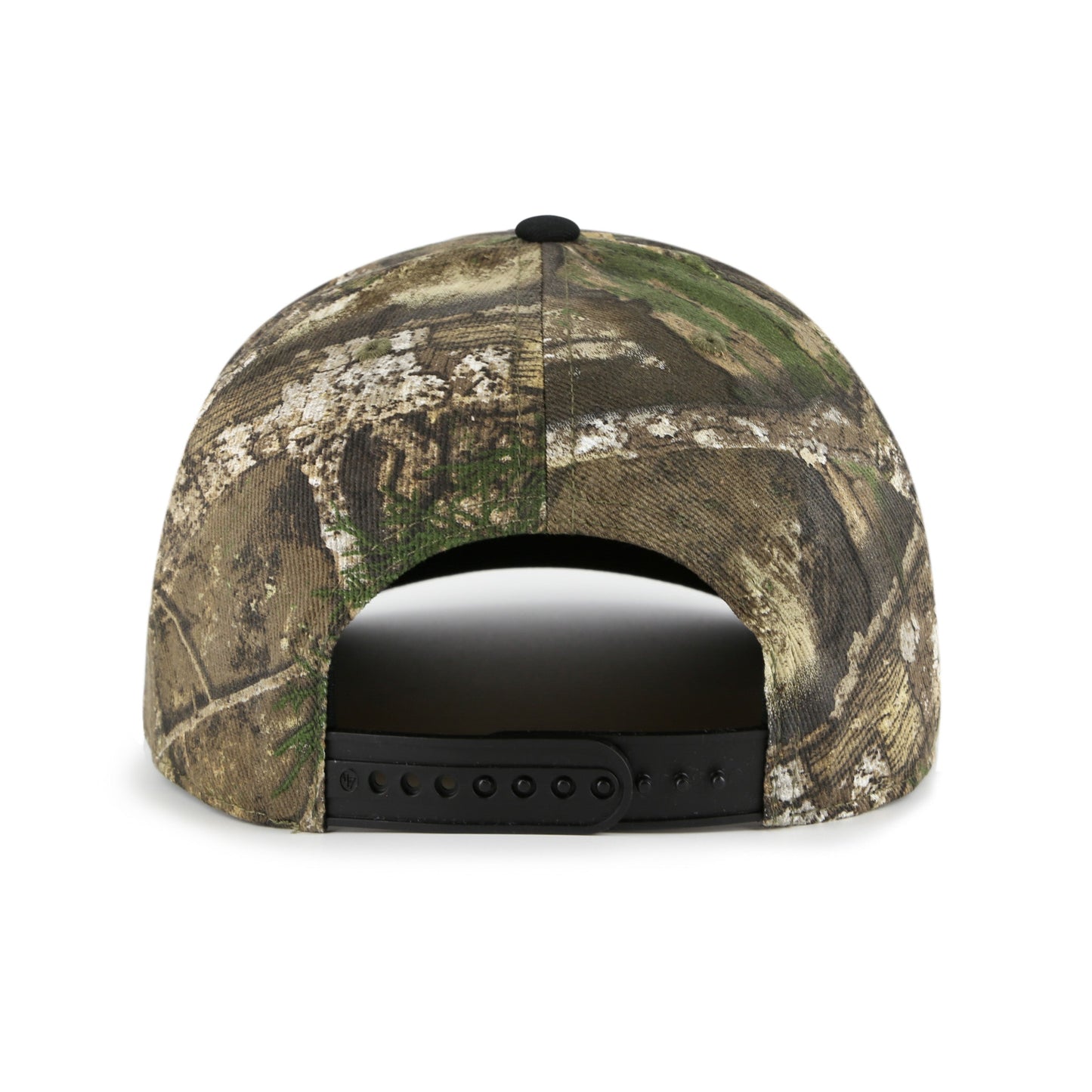 '47 NHL Edmonton Oilers REALTREE APX Hitch TT Snapback Hat- Camo/Black