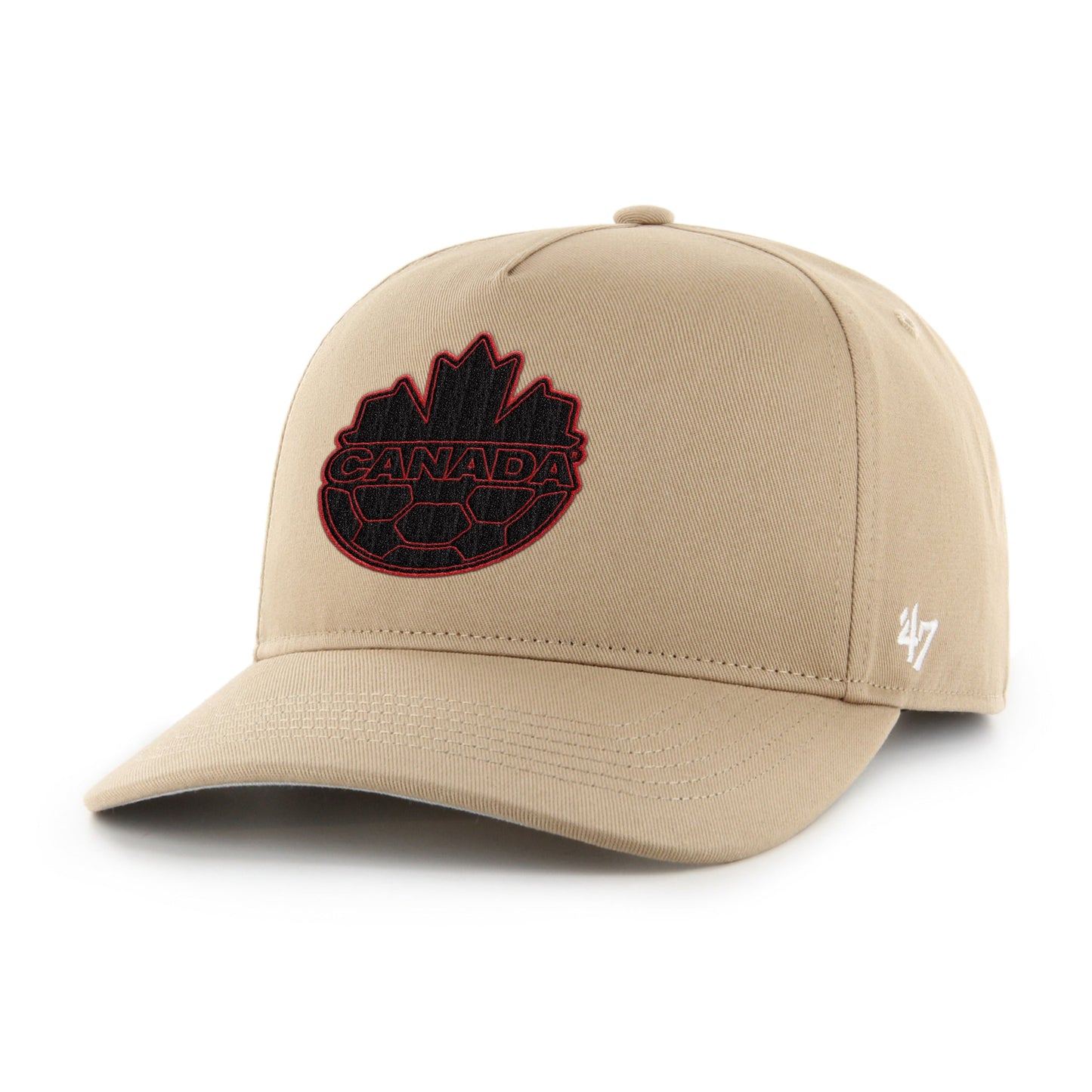 '47 Team Canada Soccer Tonal Logo Adjustable Hitch Hat - Khaki