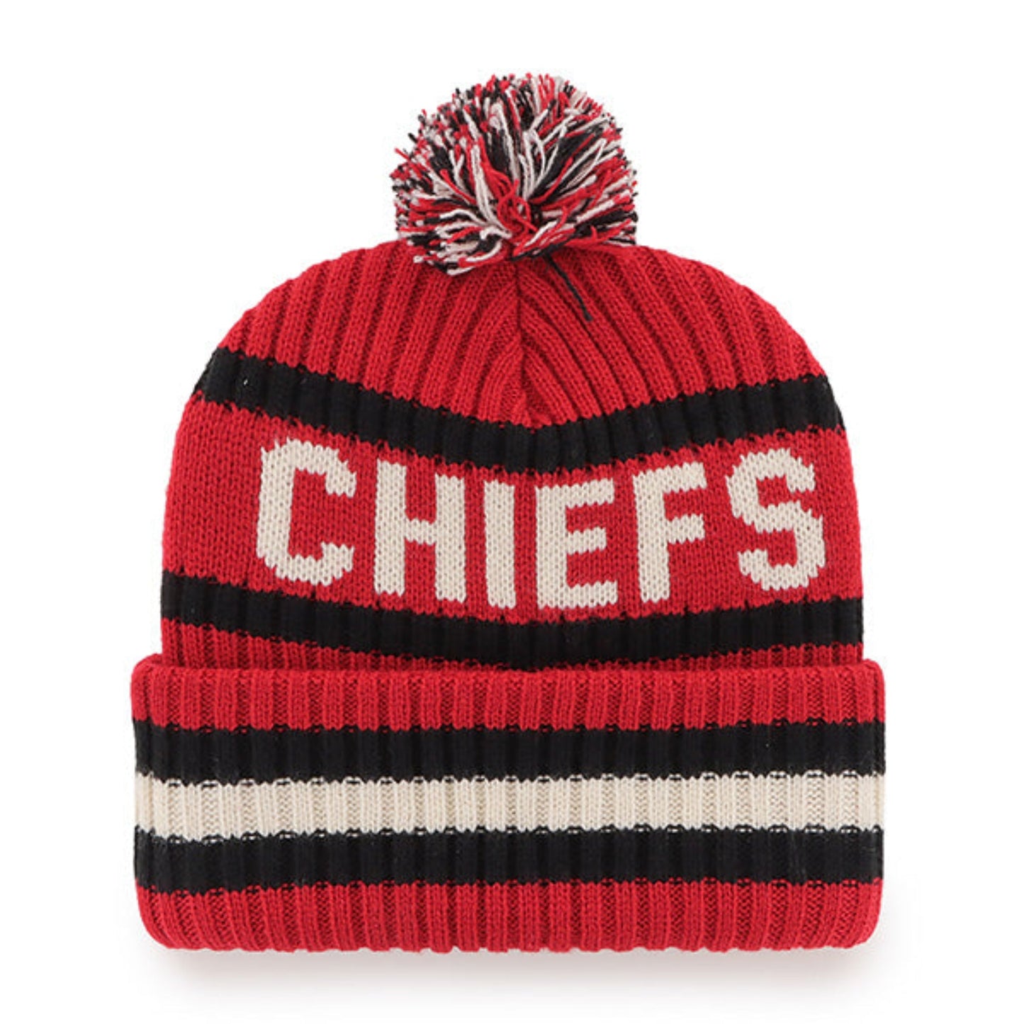 '47 NFL Kansas City Chiefs Berring Cuff Knit - Red