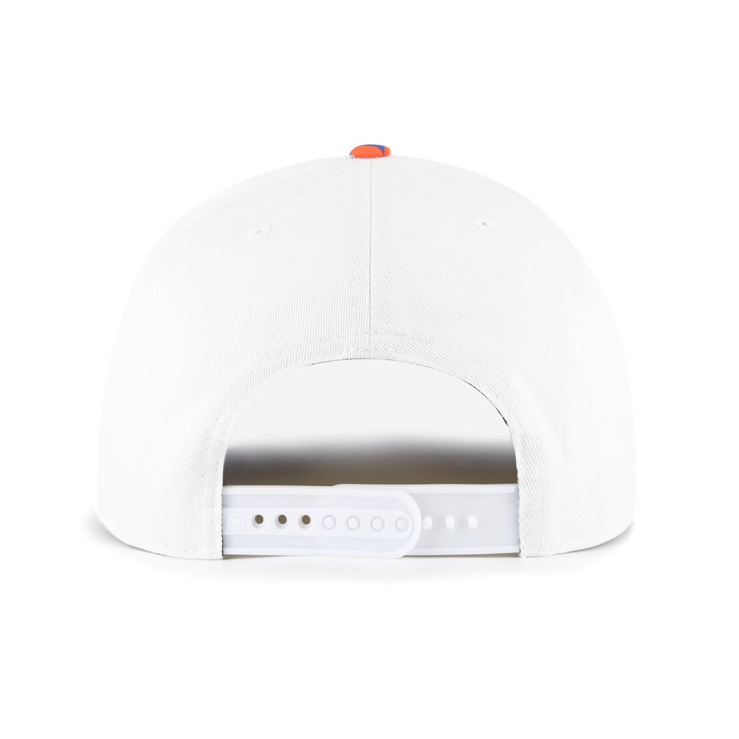 '47 NHL Edmonton Oilers Beach Side Hitch Adjustable Hat - White/Blue