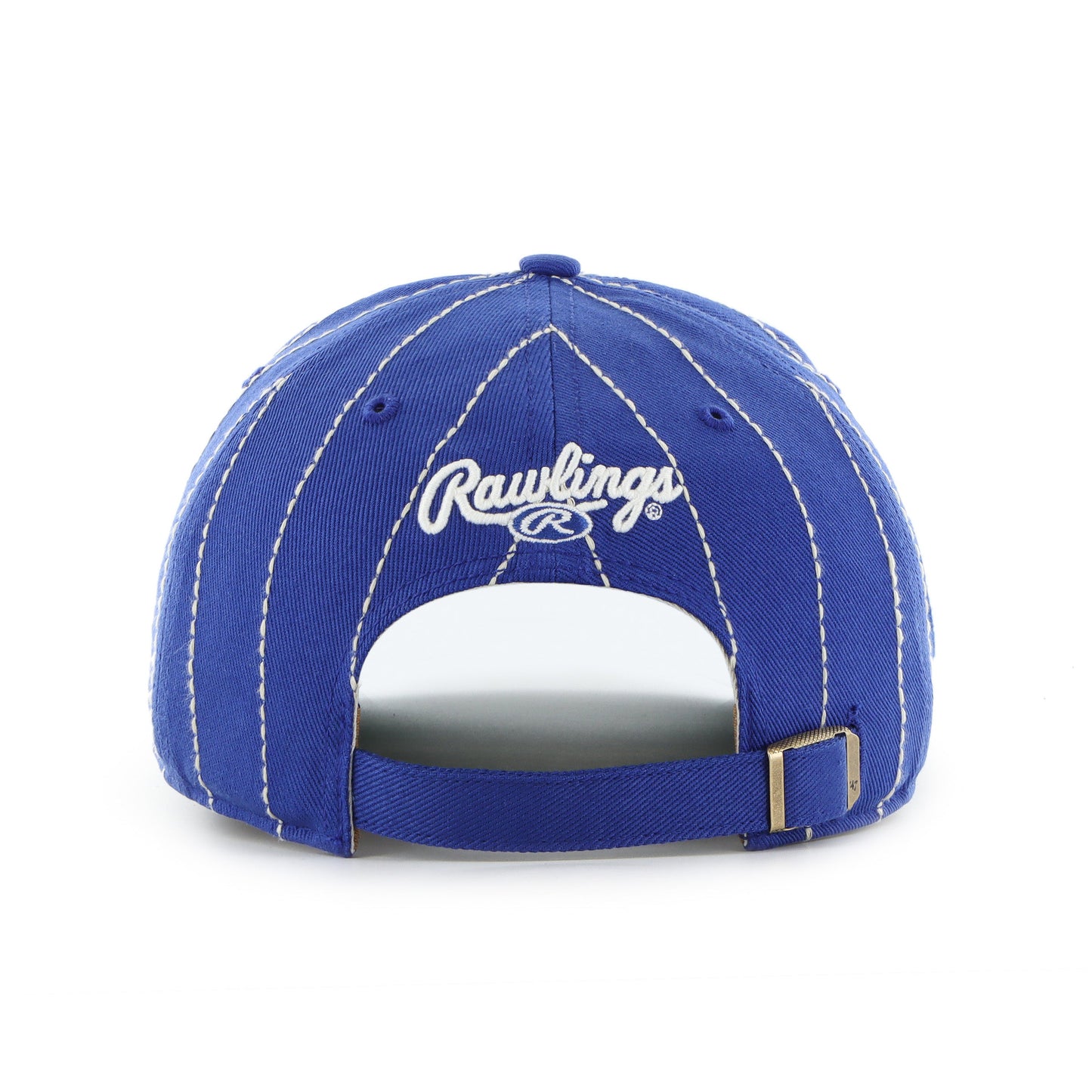 '47 MLB Chicago Cubs Rawlings Pinstripe Hitch Adjustable Hat - Blue