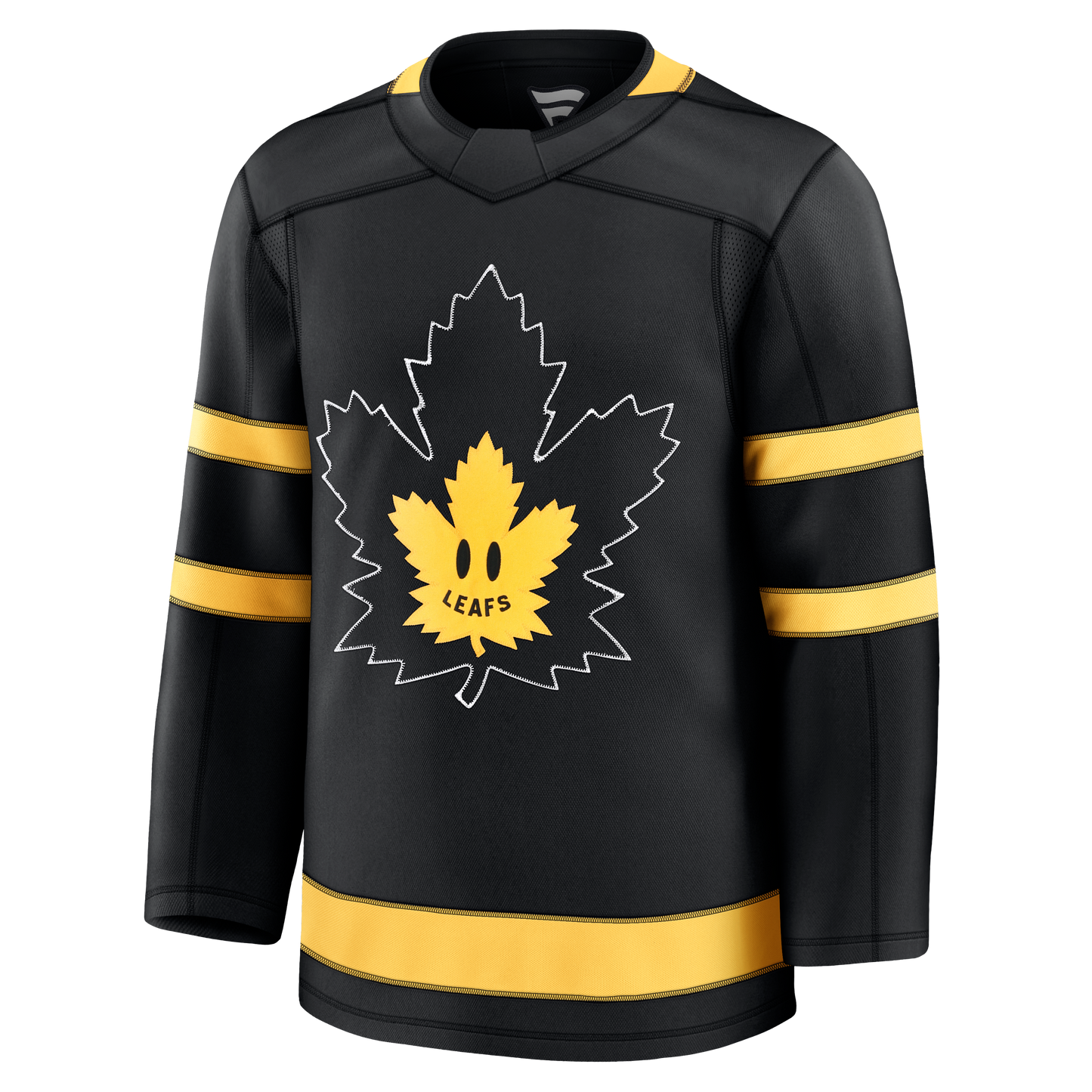 Fanatics Toronto Maple Leafs Alternate Premium Blank Jersey - Black