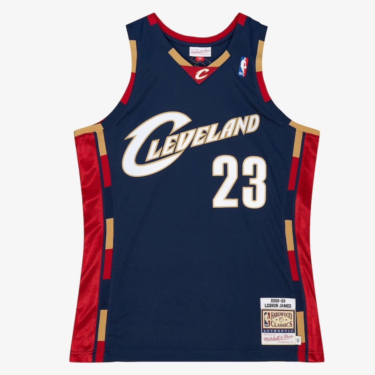 Mitchell & Ness Men's NBA Cleveland Cavaliers LeBron James 2003-04 Authentic Jersey - Navy