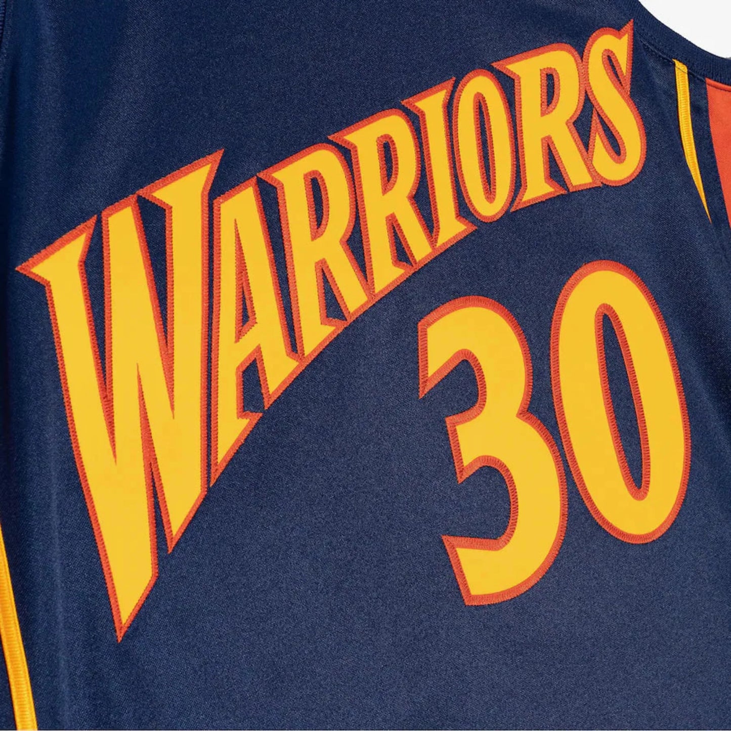 Mitchell & Ness Men's NBA Stephen Curry Golden State Warriors 2009-10 AUTHENTIC Jersey - Navy