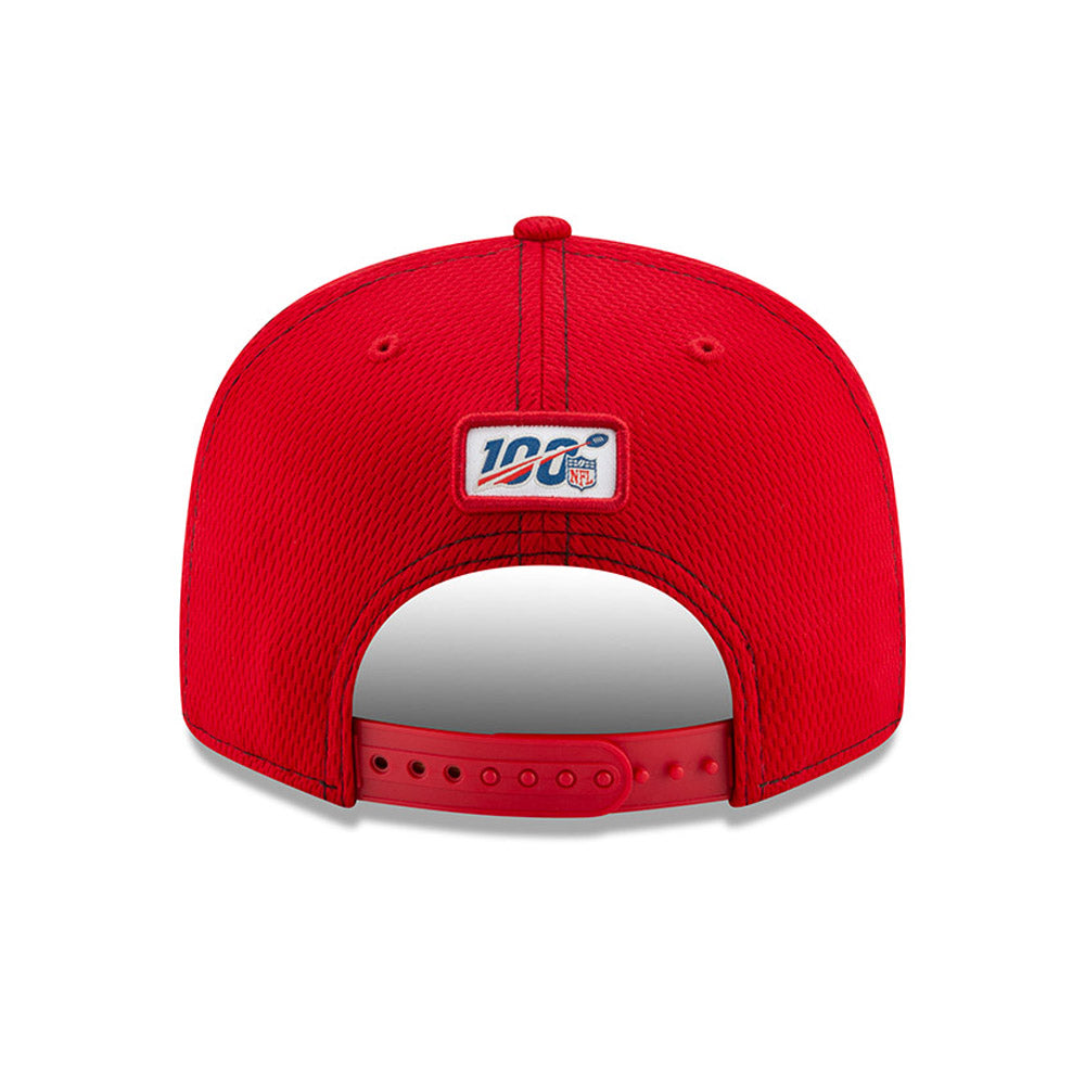 New Era NFL San Francisco 49ers 9FIFTY Sideline Road Red Adjustable Snapback