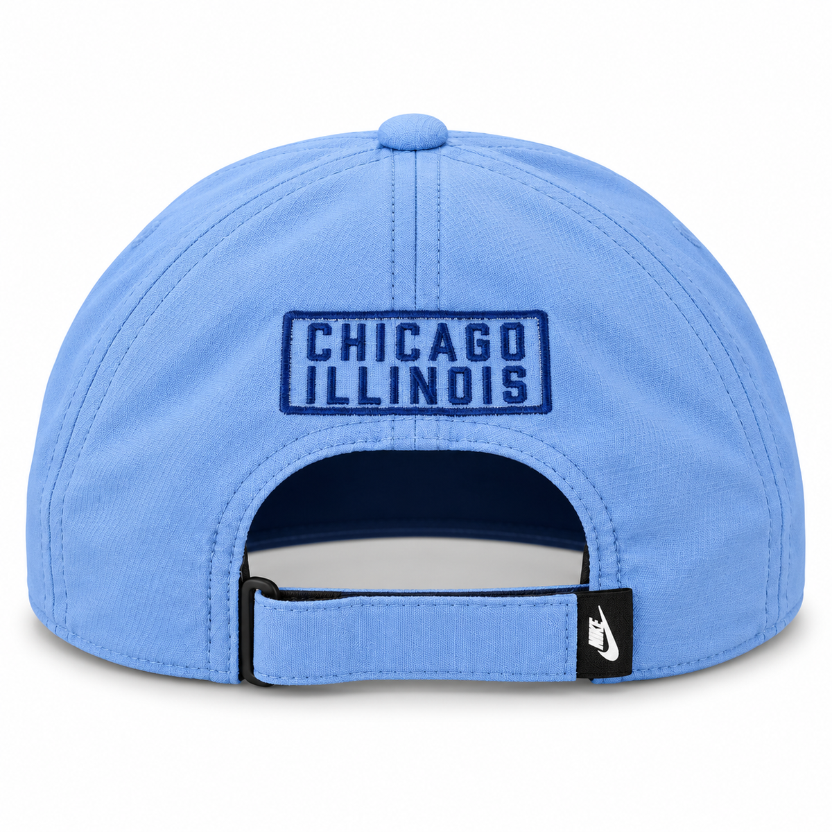 Nike MLB Chicago Cubs Club Cap Adjustable Hat – Light Blue