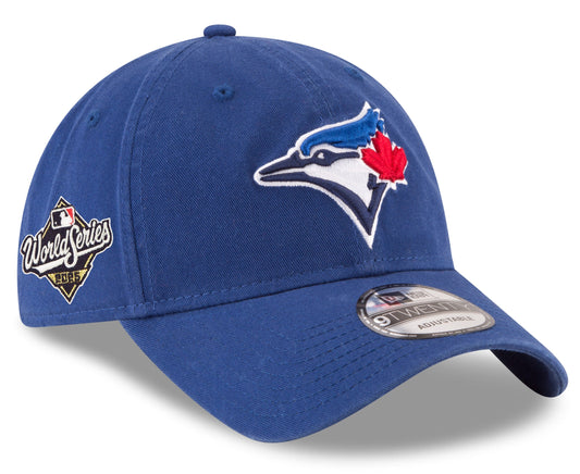New Era MLB Toronto Blue Jays 2025 World Series Side Patch 9TWENTY Adjustable Hat - Royal Blue