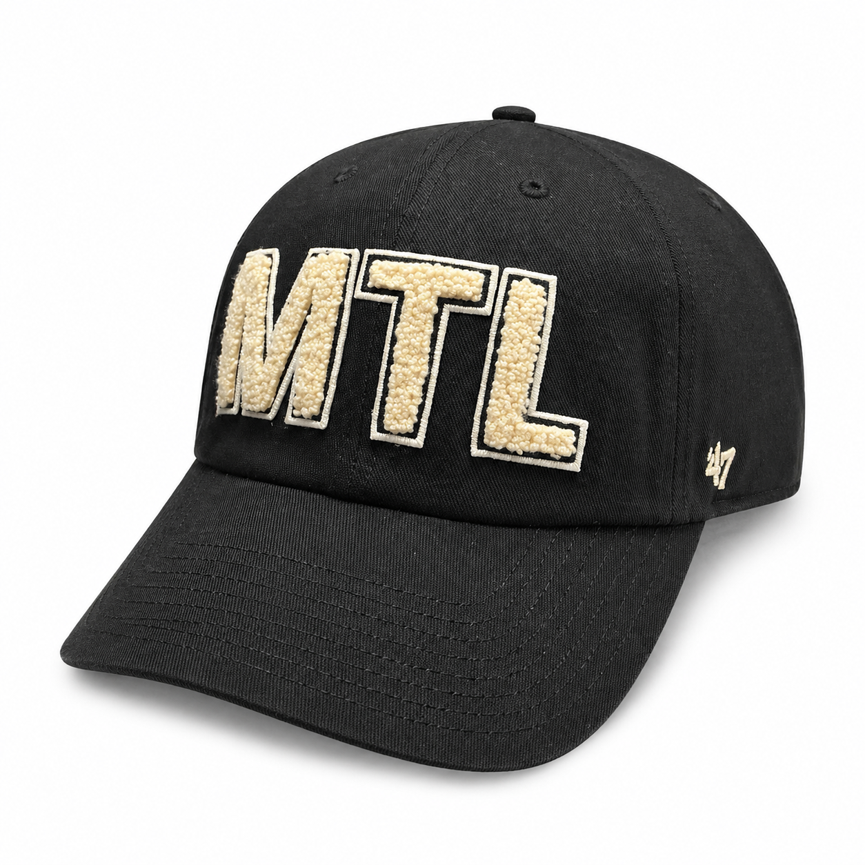 47 Montreal Canadiens Zoey Clean Up Adjustable Hat - Black