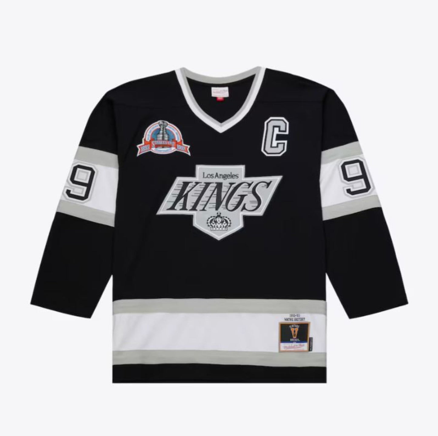 Mitchell & Ness NHL Wayne Gretzky Los Angeles Kings 1993 Stanley Cup Final Jersey - Black