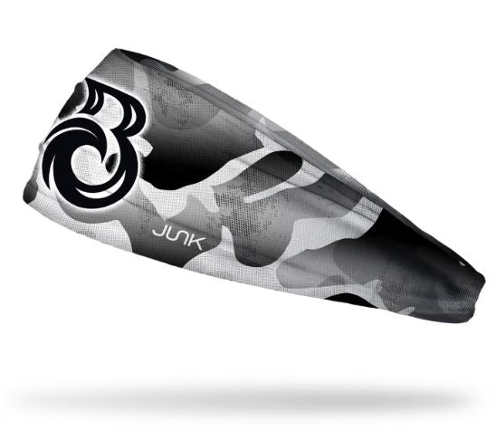 JUNK Bo Bichette: Camo Headband - White