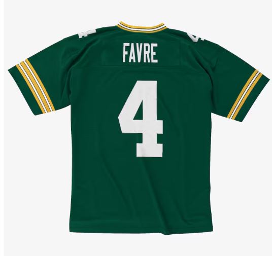 Mitchell & Ness NFL Brett Favre Green Bay Packers Legacy Jersey - Green