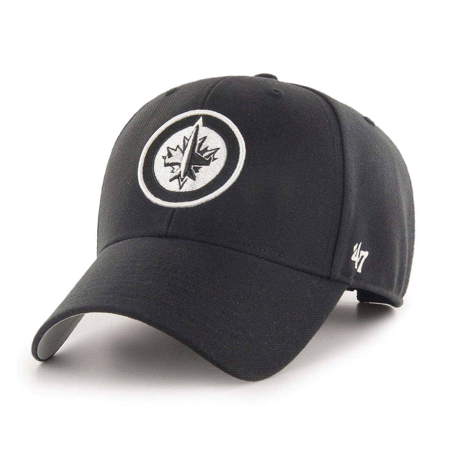 47 NHL Winnipeg Jets MVP Adjustable Hat - Black/White