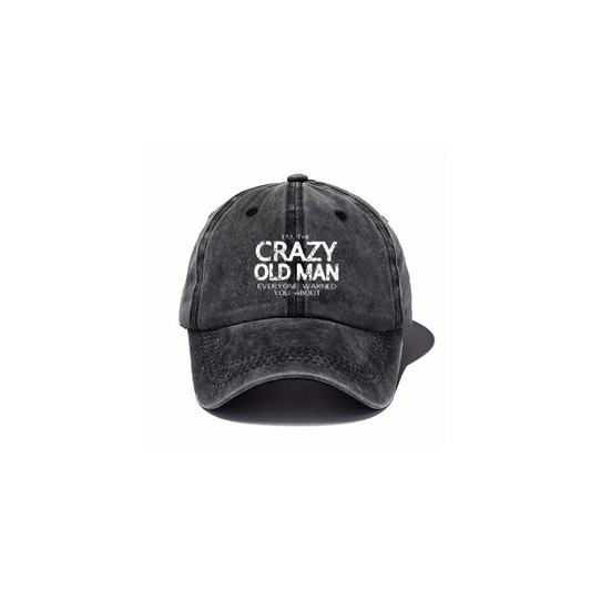 CRAZY OLD MAN Baseball Cap