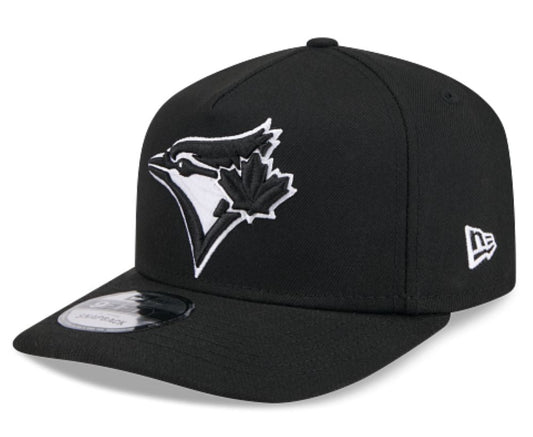 New Era MLB Toronto Blue Jays 9FIFTY A-Frame Adjustable Hat - Black/White