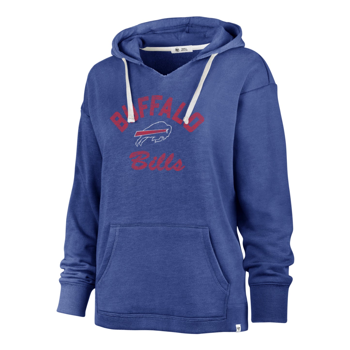 '47 NFL Women's Buffalo Bills Wrapped Up Kennedy Hoodie - Blue