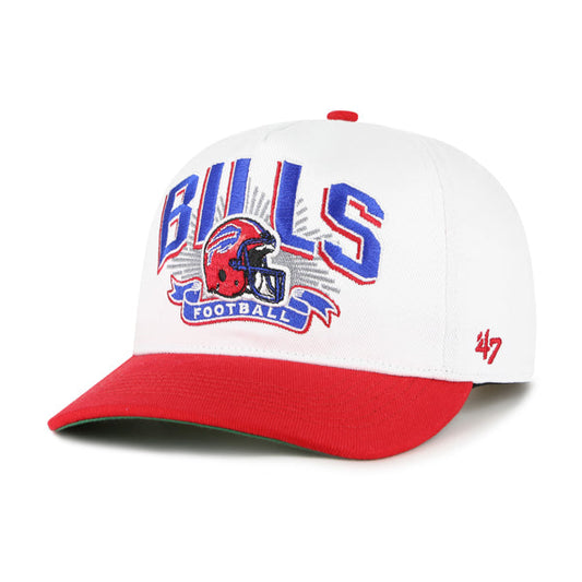 '47 NFL Buffalo Bills Prime Play Hitch RF Adjustable Snapback Hat - White