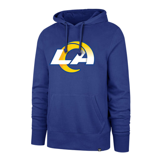 47 NFL Los Angeles Rams Imprint Headline Hoodie - Royal