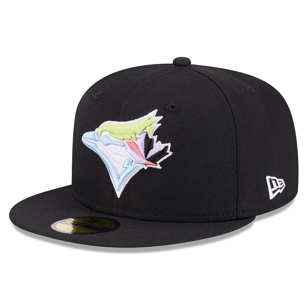 New Era MLB Toronto Blue Jays Multi-Color Pack 1992 World Series Sidepatch 59FIFTY Fitted Hat - Black
