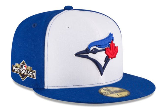 New Era 59FIFTY MLB Toronto Blue Jays 2025 Postseason Fitted Hat - Royal Blue/White