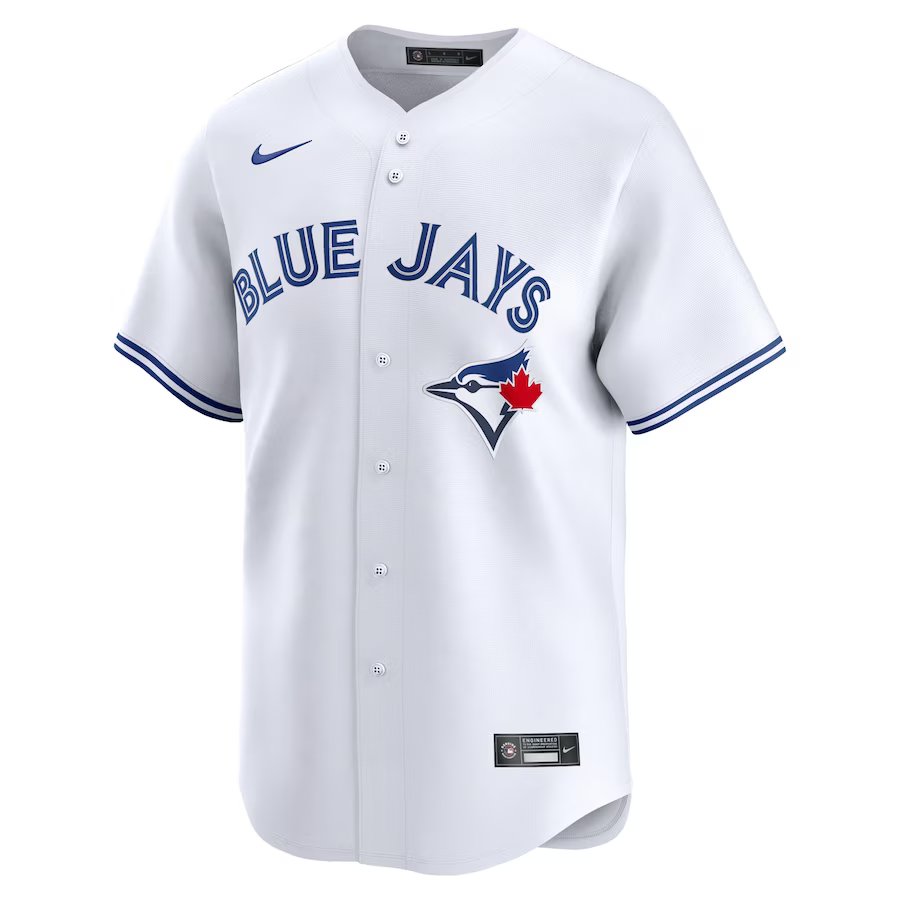 Men's MLB Toronto Blue Jays Bo Bichette Nike White Home 2024 Limited Jersey