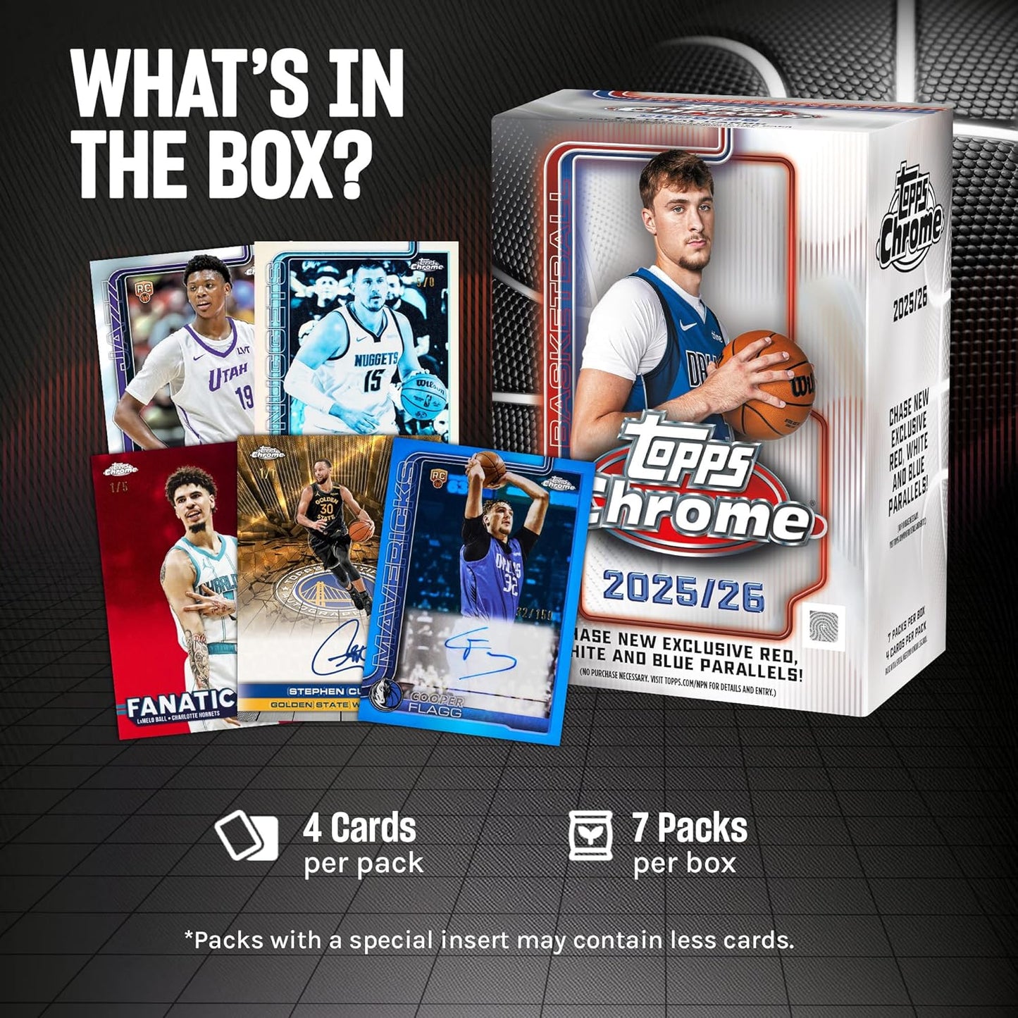 2025/26 Topps Chrome Basketball Value Box