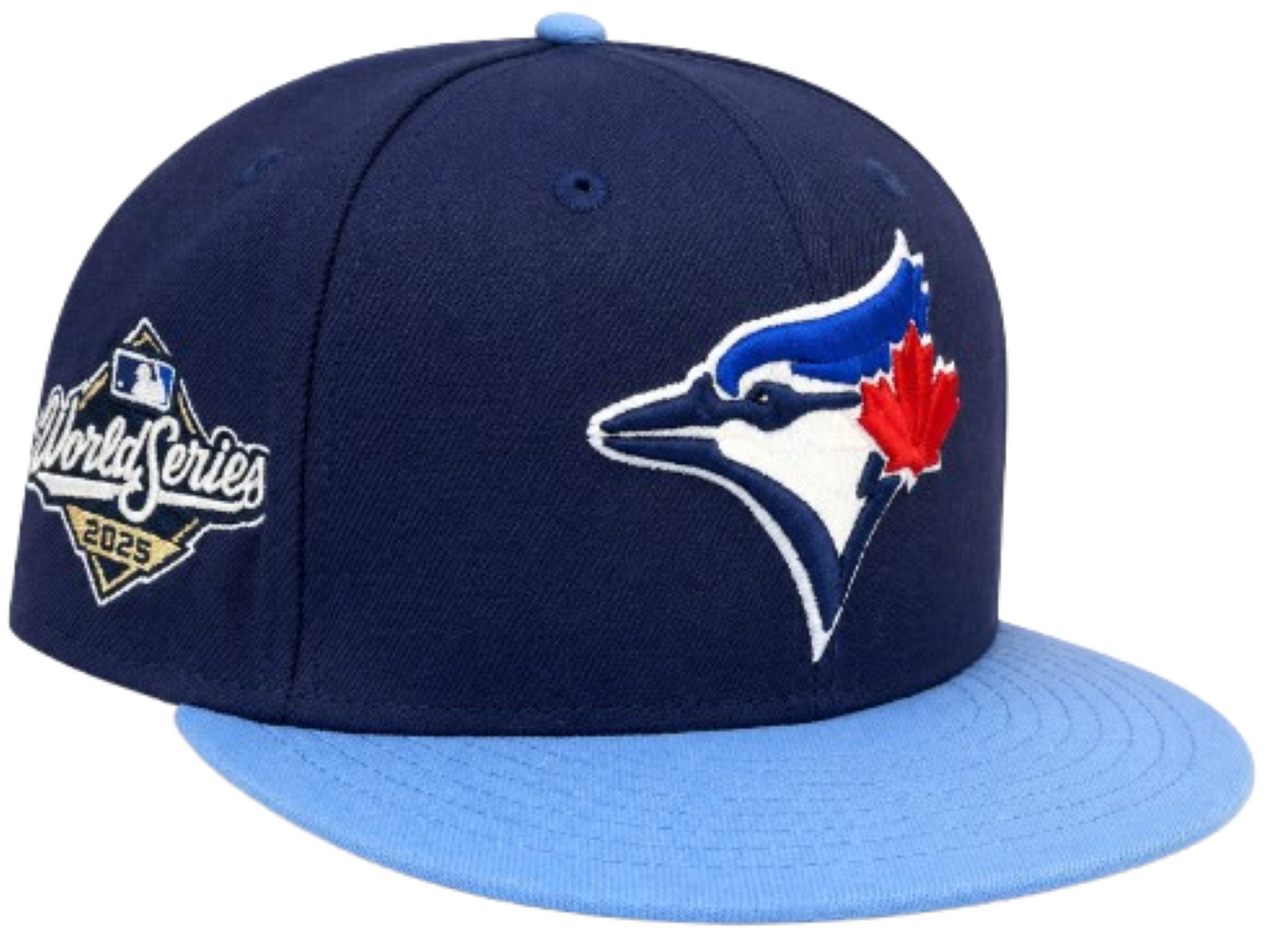 New Era 9FIFTY MLB Toronto Blue Jays 2025 World Series Side Patch Authentic Collection Snapback Hat