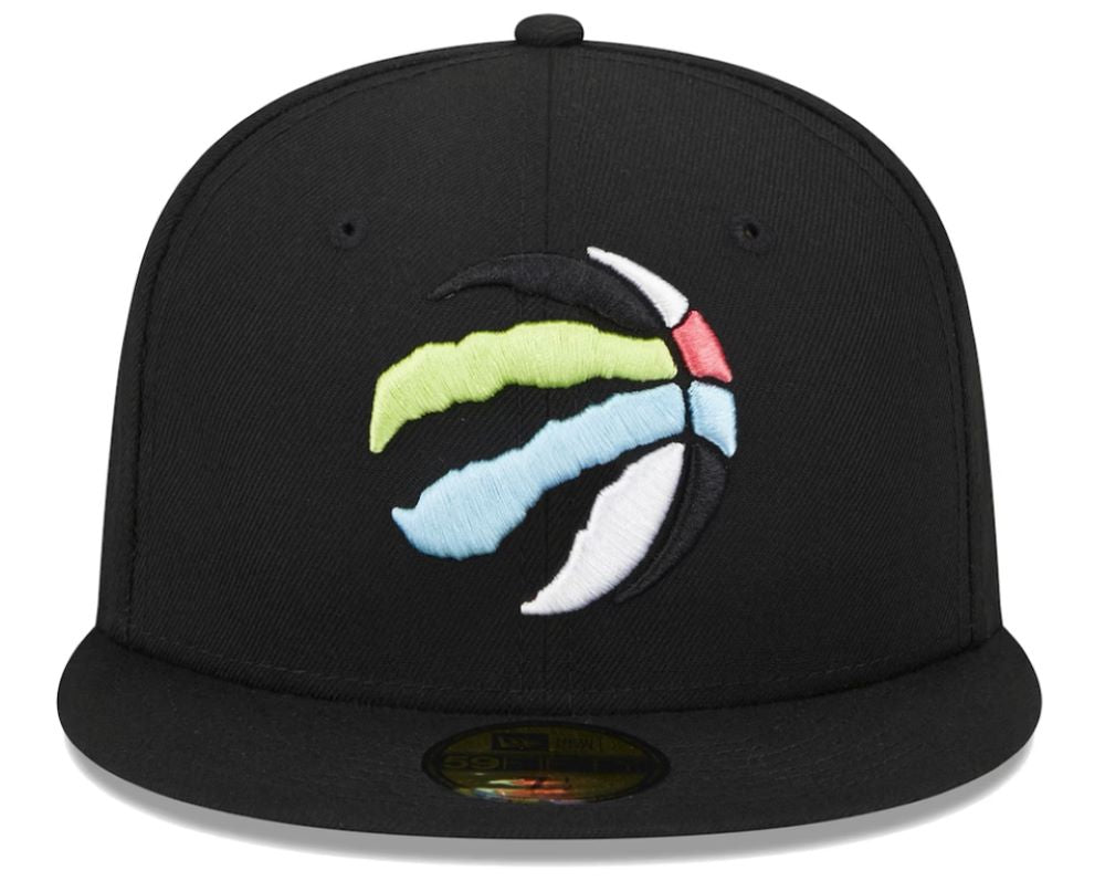 New Era NBA Toronto Raptors Multi-Color Pack 59FIFTY Fitted Hat - Black