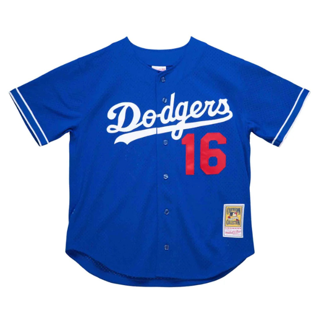 Mitchell & Ness Men's Los Angeles Dodgers Hideo Nomo #10 Authentic 1997 Cooperstown Batting Practice Authentic Jersey