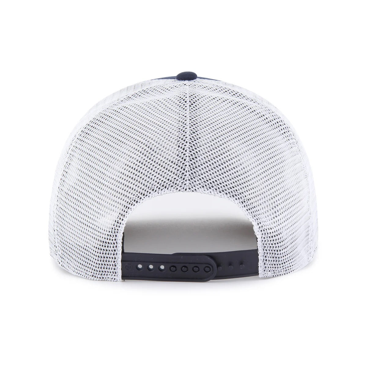 '47 NHL Toronto Maple Leafs Double Header Super Stripe Hitch RF Adjustable Snapback Hat - Navy/White