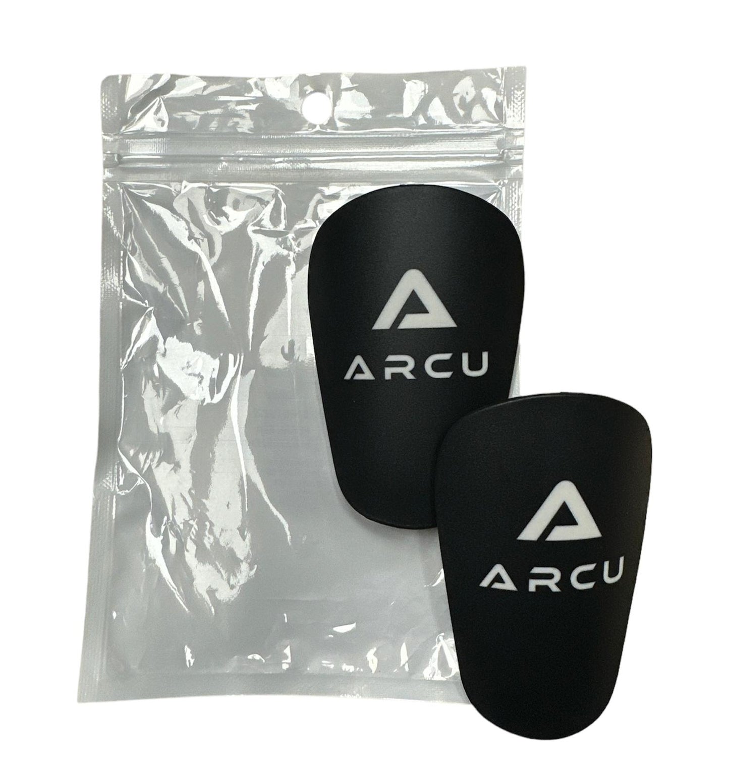 ARCU Mini Protective Shin Guards - Black