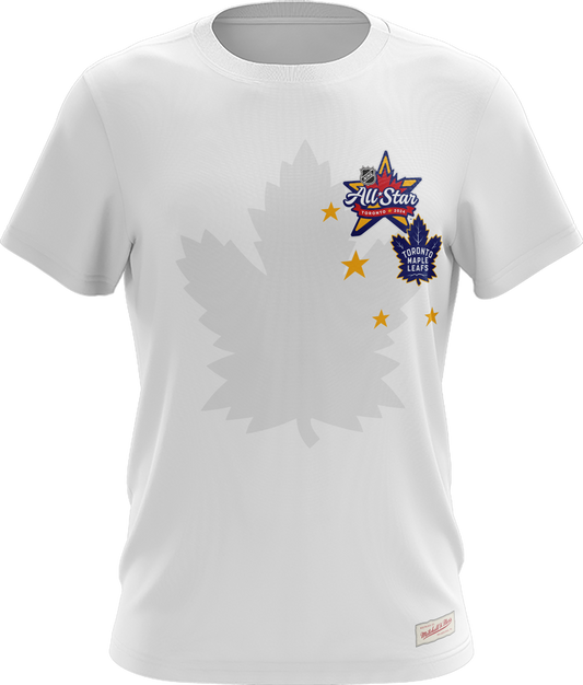 2024 NHL All Star Mitchell & Ness Men's Star Footprint Tee