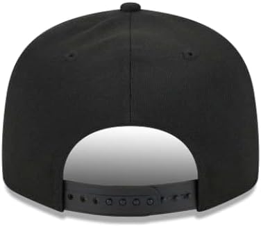 New Era Men’s NBA Chicago Bulls Evergreen Script 9FIFTY Snapback Hat – Black