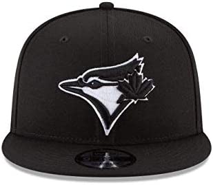 New Era 59Fifty Men's Hat MLB Toronto Blue Jays Black Alternate Bird Fitted Cap
