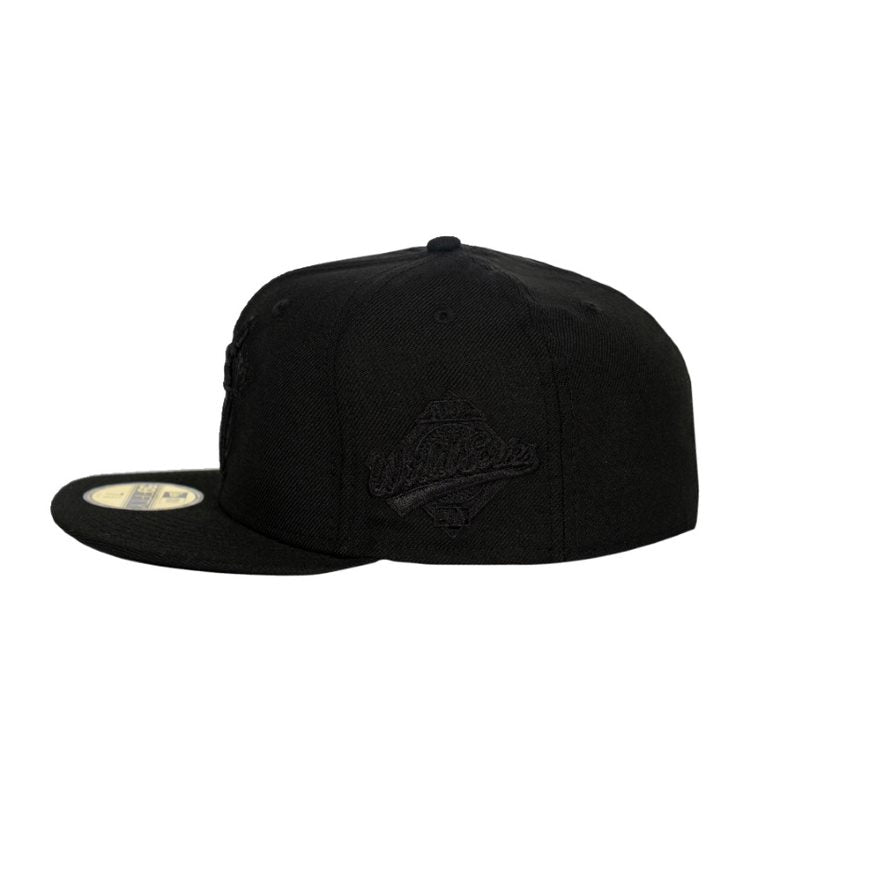 New Era Toronto Blue Jays 1992 World Series 59FIFTY Black on Black - Fitted Hat